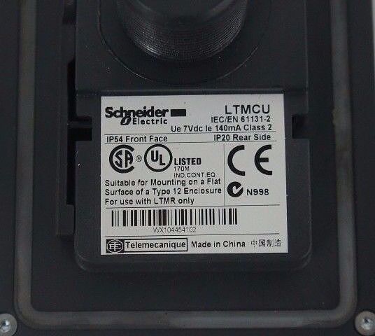 SCHNEIDER LTMCU TESYS T OPERATOR CONTROL UNIT 7VDC LT-MCU LT MCU