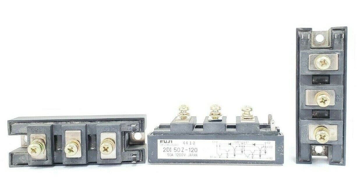 LOT OF 3 FUJI ELETRIC 2DI50Z-120 TRANSISTOR BLOCKS 2DI50Z120