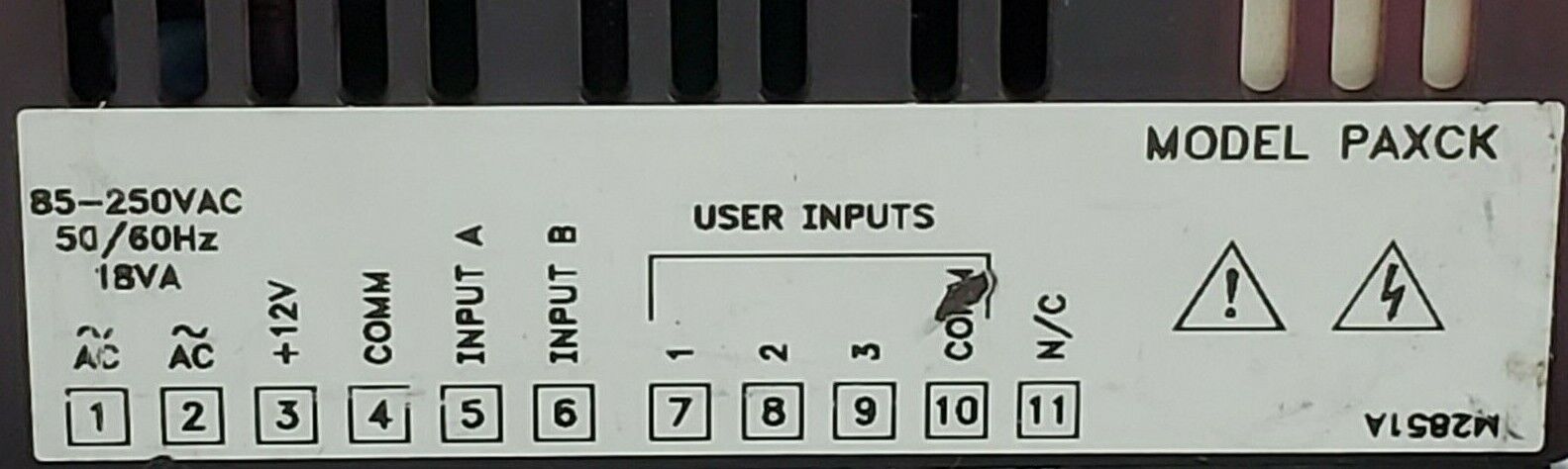 RED LION PAXCK TIMER/REAL TIME CLOCK PANEL METER PAXCK000