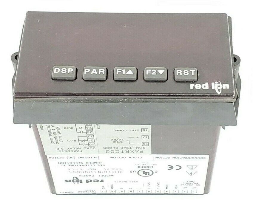 RED LION PAXCK TIMER/REAL TIME CLOCK PANEL METER PAXCK000