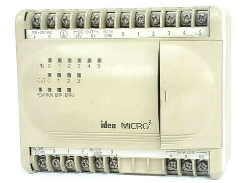 IDEC FC2A-C10A1 PROGRAMMABLE LOGIC CONTROLLER MICRO3 PLC FC2AC10A1