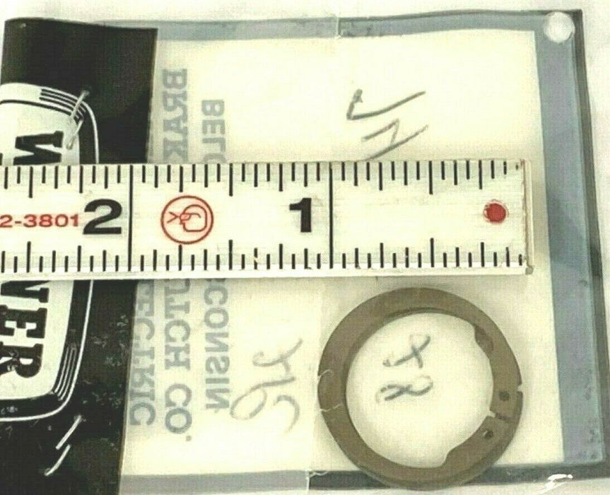 LOT OF 2 NEW WARNER ELECTRIC 748-0028 RETAINER RINGS 7480028