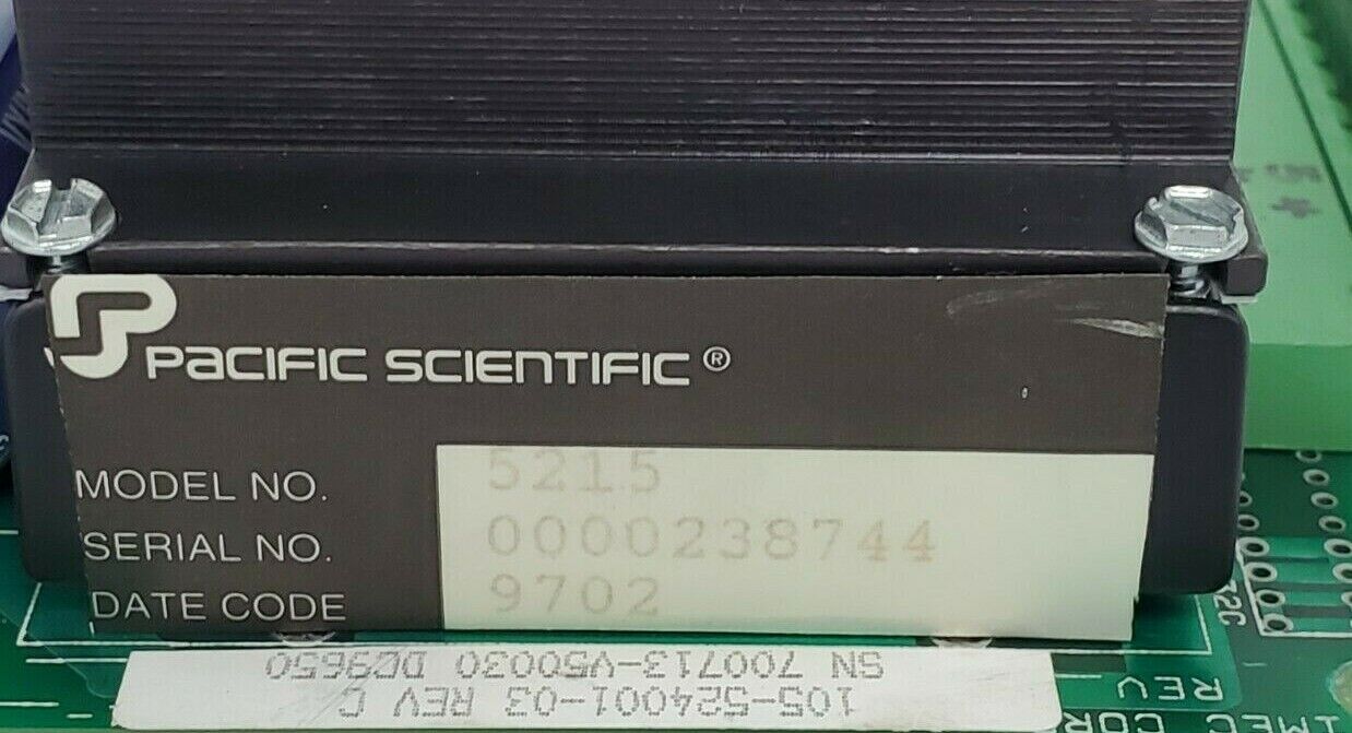 DANAHER MOTION PACIFIC SCIENTIFIC MOTION 105-524001-03 BOARD INDEXER/DRIVER