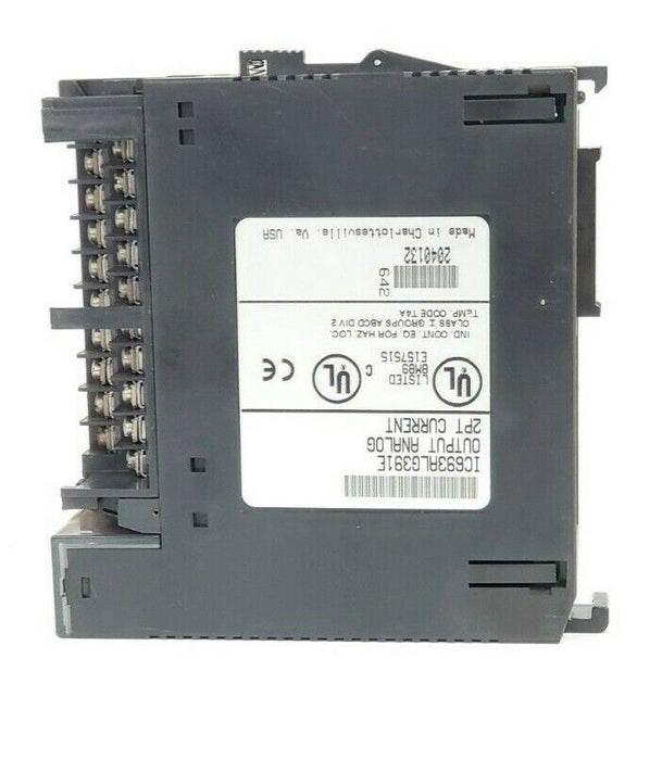 GE FANUC IC693ALG391E OUTPUT ANALOG 2PT CURRENT MODULE