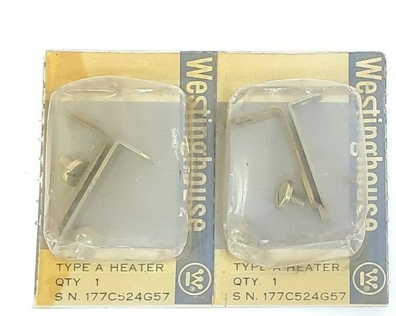 LOT OF 2 NEW WESTINGHOUSE FH57 HEATER ELEMENTS TYPE A