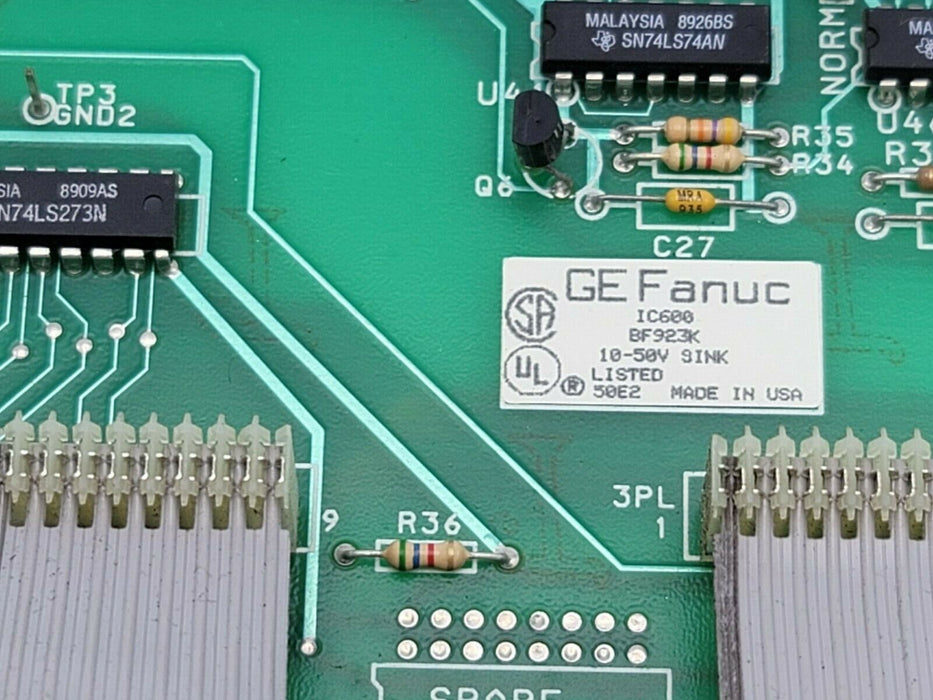 GE FANUC IC600BF923K OUTPUT CARD SINK SERIES SIX 10-50 VDC 32 POINT