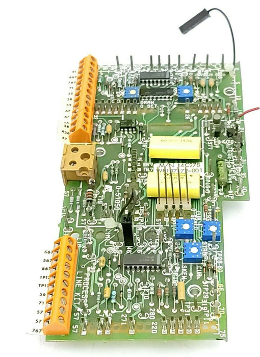 ABB RELIANCE ELECTRIC 0-57050 PROCESS LINE KIT BOARD M/N: 14C278