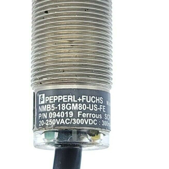 NEW PEPPERL+FUCHS NMB5-18GM80-US-FE INDUCTIVE SENSOR P/N: 094019