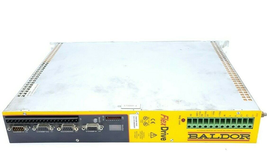 BALDOR ABB FD2A15SR-RN20 FLEX DRIVE SERVO DRIVE 1115A-230V-RES-232 15A/AC0-250V