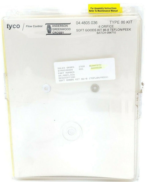 LOT OF 5 NEW ANDERSON GREENWOOD CROSBY 04.4805.036 TYPE 86 SOFT GOODS KITS