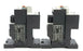 LOT OF 2 ALLEN BRADLEY 193-TAB24 OVERLOAD RELAYS 1.6-2.4 AMP SER. B