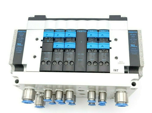 NEW FESTO CPV18-VI 10P-18-6B-FB-R-J-MJJTCC+PA VALVE TERMINAL MAT. NR. 18220