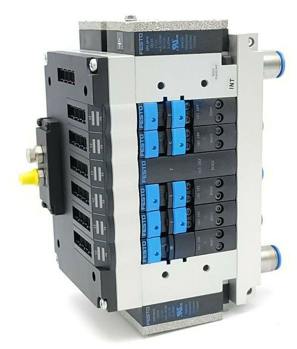 NEW FESTO CPV18-VI 10P-18-6B-FB-R-J-MJJTCC+PA VALVE TERMINAL MAT. NR. 18220