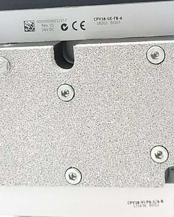 NEW FESTO CPV18-VI 10P-18-6B-FB-R-J-MJJTCC+PA VALVE TERMINAL MAT. NR. 18220