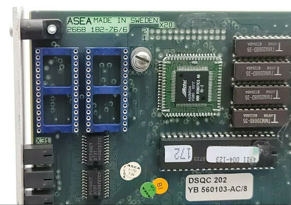 ABB YB560103-AC/8 ROBOT COMPUTER BOARD DSQC 202, DSQC202