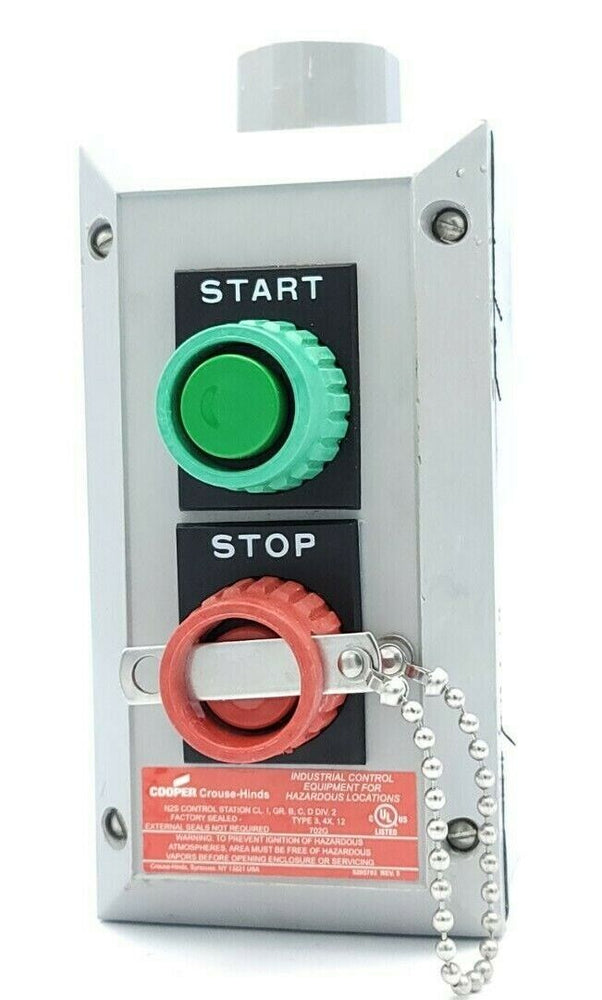 COOPER CROUSE-HINDS N2S CONTROL STATION 2 BUTTON