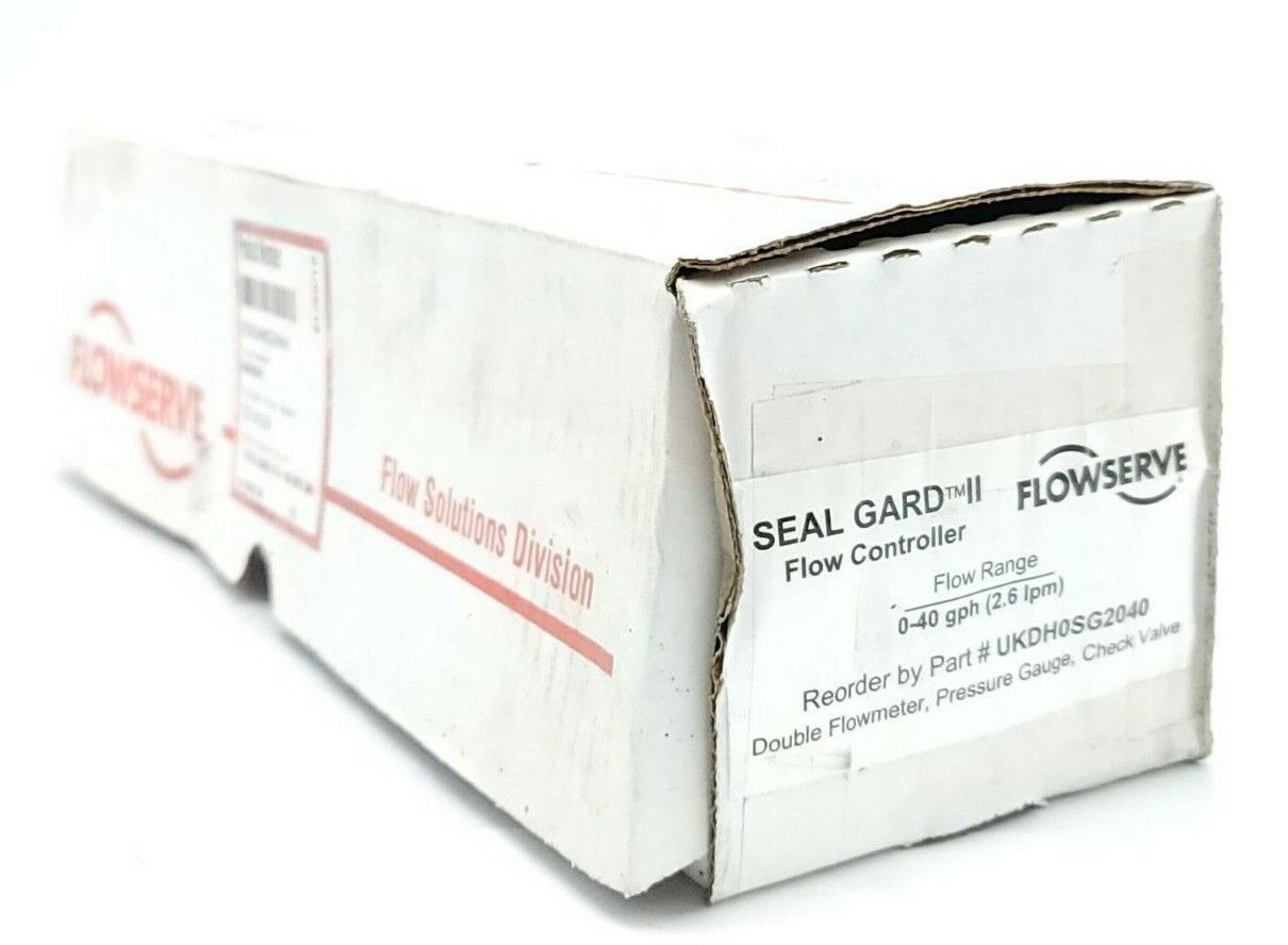 NIB FLOWSERVE KYTOLA X29540-D-CV SEAL GARD II GPH FLOWMETER 0-40 GPH 0-300 PSI