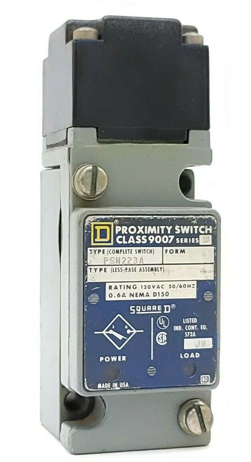 SQUARE D 9007-PSN223A PROXIMITY SWITCH 120VAC 50/60HZ 9007PSN223A SER. C