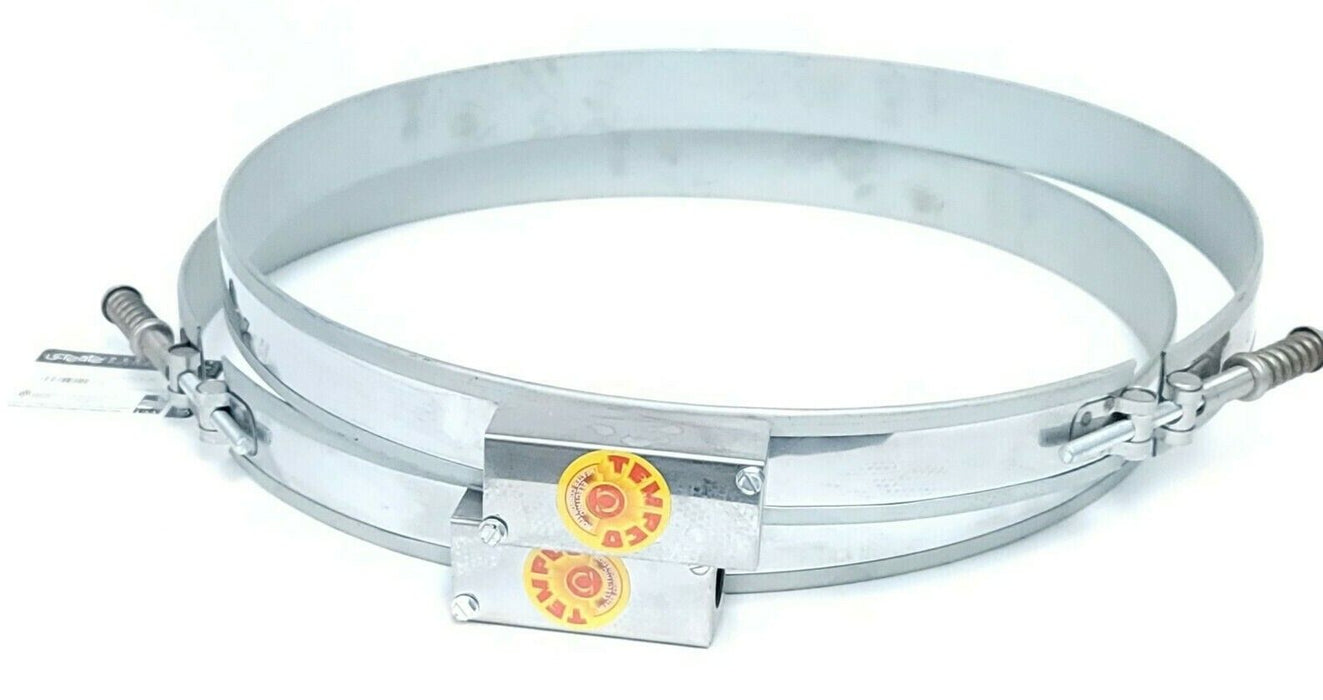 LOT OF 2 TEMPCO MBH33362 1600W 120V HEATER BANDS