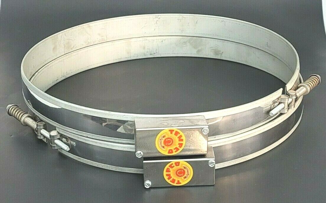 LOT OF 2 TEMPCO MBH33362 1600W 120V HEATER BANDS
