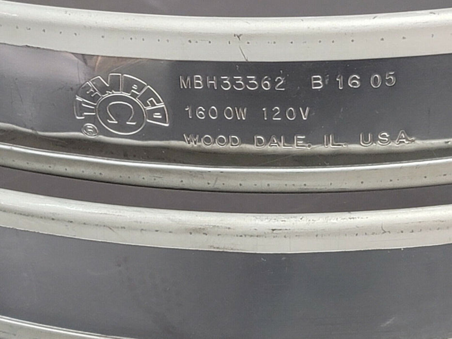 LOT OF 2 TEMPCO MBH33362 1600W 120V HEATER BANDS