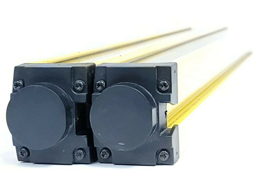 LOT OF 2 SICK C4000 SAFETY LIGHT CURTAINS C40S-0403CA010 RANGE: 0...19M
