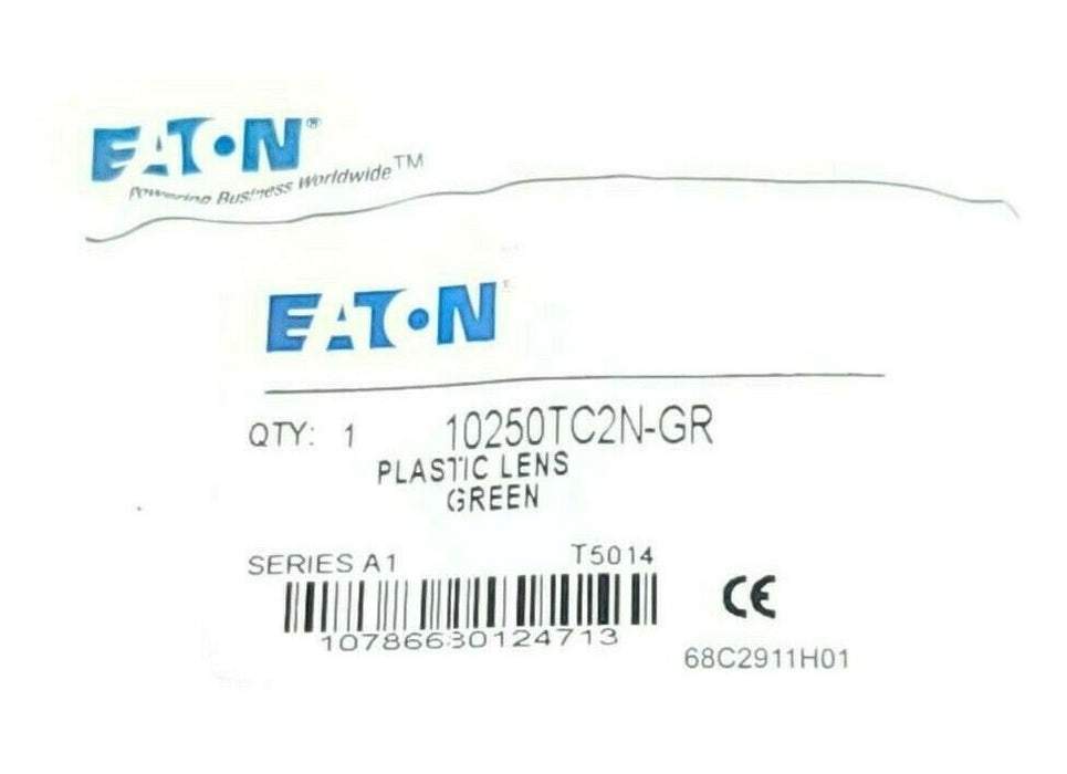 LOT OF 4 NIB EATON CUTLER-HAMMER 10250TC2N-GR PLASTIC LENS GREEN SER. A1
