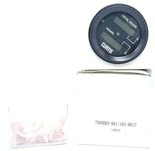 NIB CURTIS 756R003-901/102-0010 ELECTRIC HOUR METER 120VAC