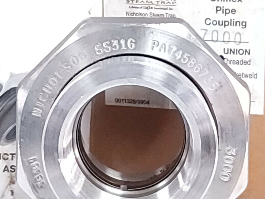 LOT OF 2 NIB SPENCE NICHOLSON 6567000 UNIFLEX PIPE COUPLING 1-1/2'' CARBON STEEL