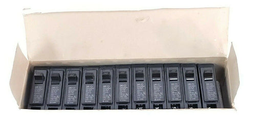 BOX OF 11 NEW CHALLENGER C130 CIRCUIT BREAKERS TYPE C 1P, 30A