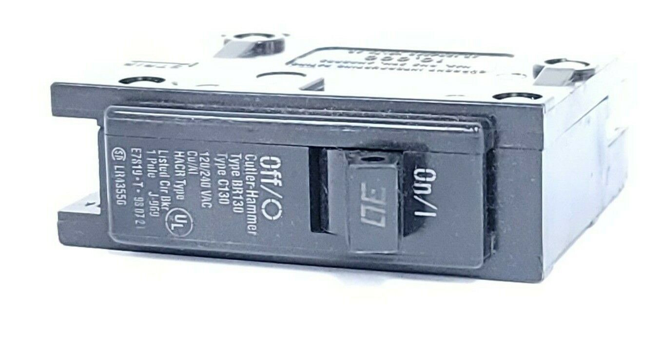 BOX OF 11 NEW CHALLENGER C130 CIRCUIT BREAKERS TYPE C 1P, 30A