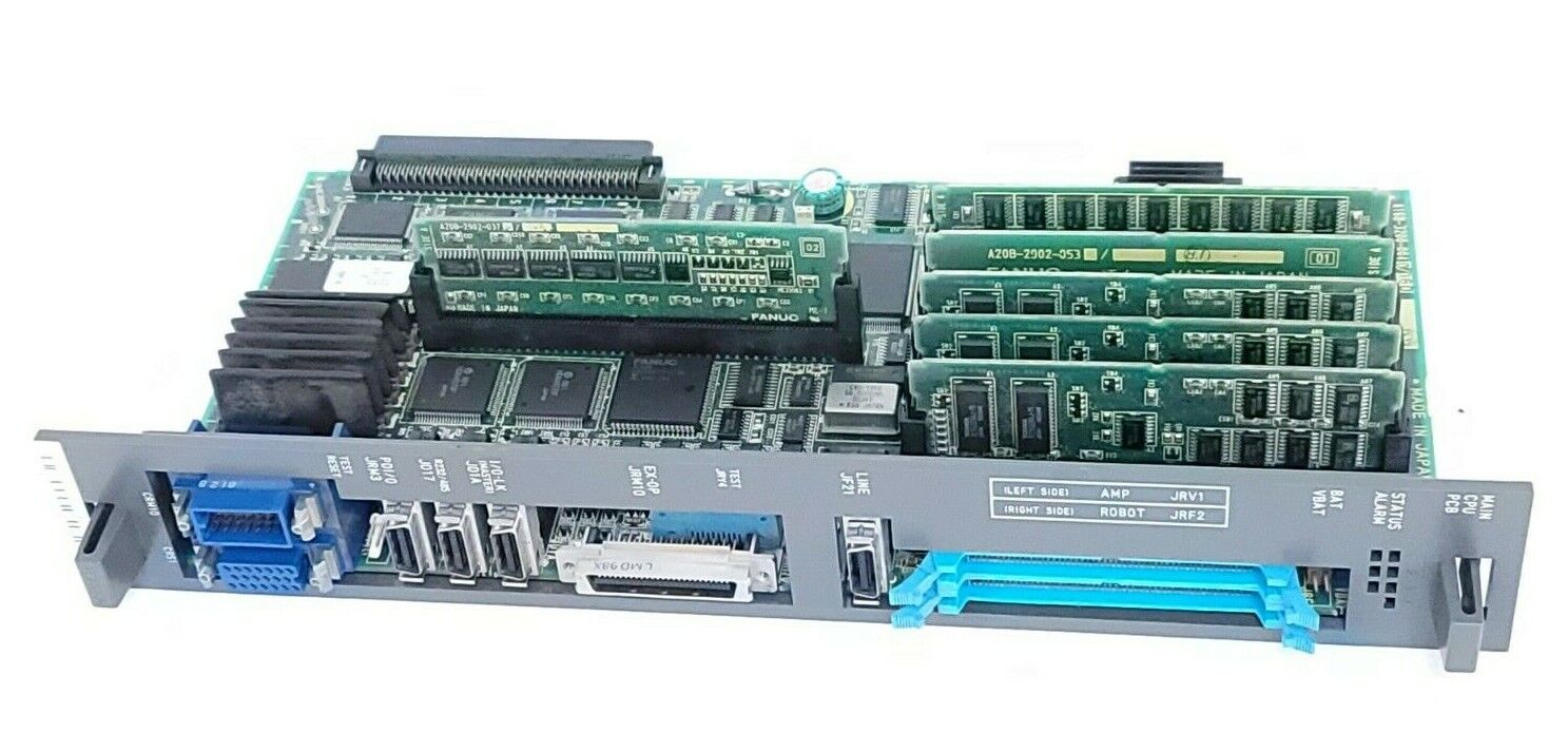 FANUC A16B-3200-0400/06D MAIN CPU BOARD A16B-3200-0400 W/ DAUGHTER BOARDS