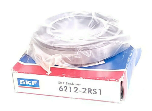 NIB SKF 6212-2RS1 BALL BEARING DEEP GOOVE 60X110X22MM 62122RS1