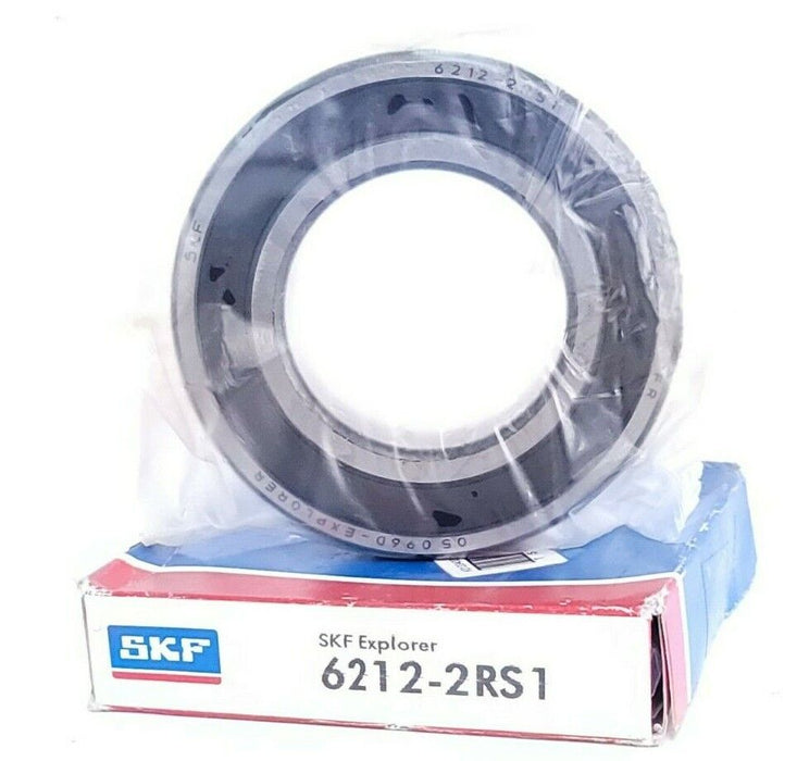 NIB SKF 6212-2RS1 BALL BEARING DEEP GOOVE 60X110X22MM 62122RS1