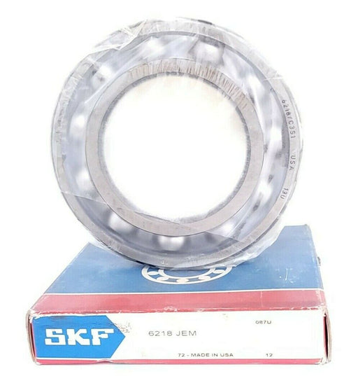 NIB SKF 6218-JEM RADIAL/DEEP GROOVE BALL BEARING 6218JEM
