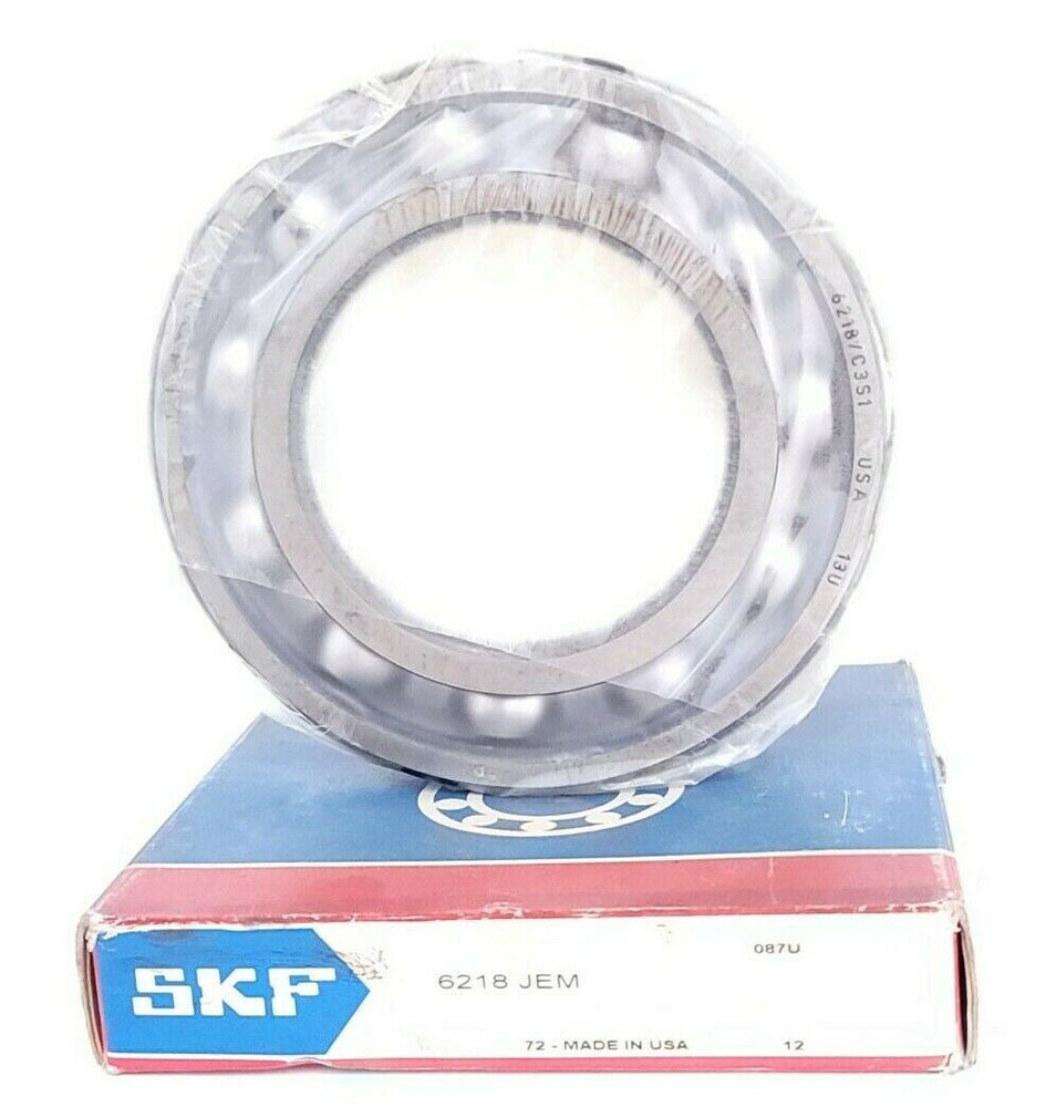 NIB SKF 6218-JEM RADIAL/DEEP GROOVE BALL BEARING 6218JEM