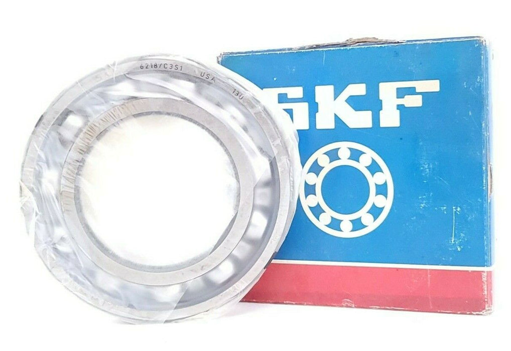 NIB SKF 6218-JEM RADIAL/DEEP GROOVE BALL BEARING 6218JEM