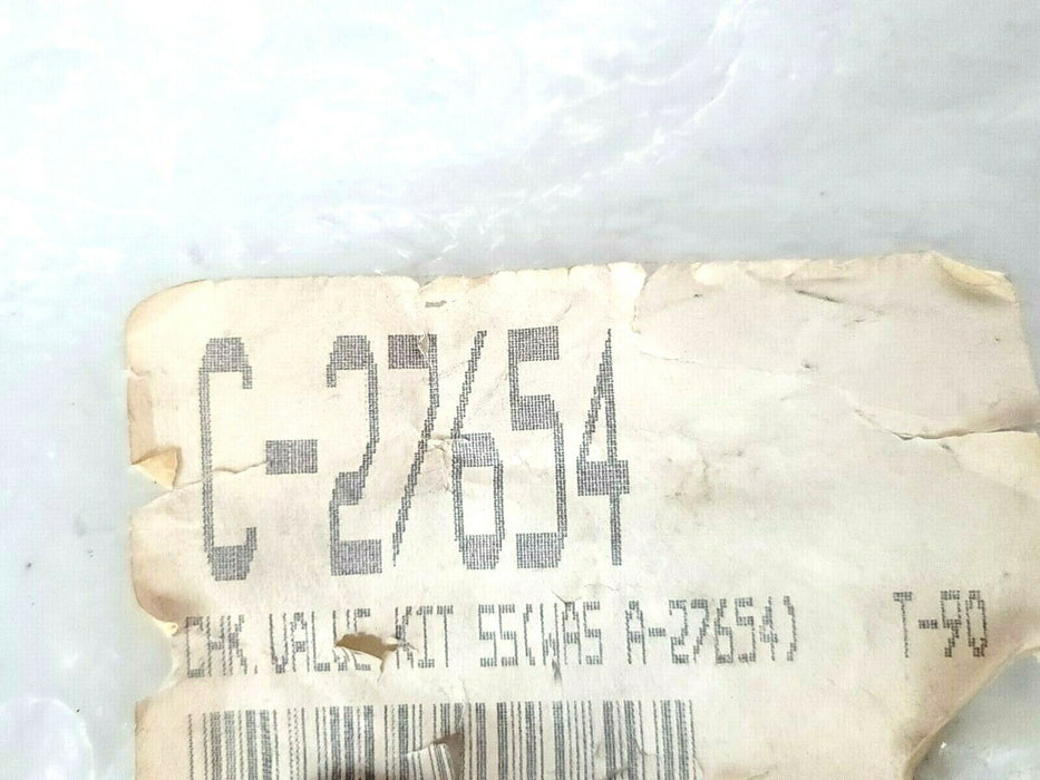 NEW GENERIC C-27654 CHK. VALVE KIT SS A-27654