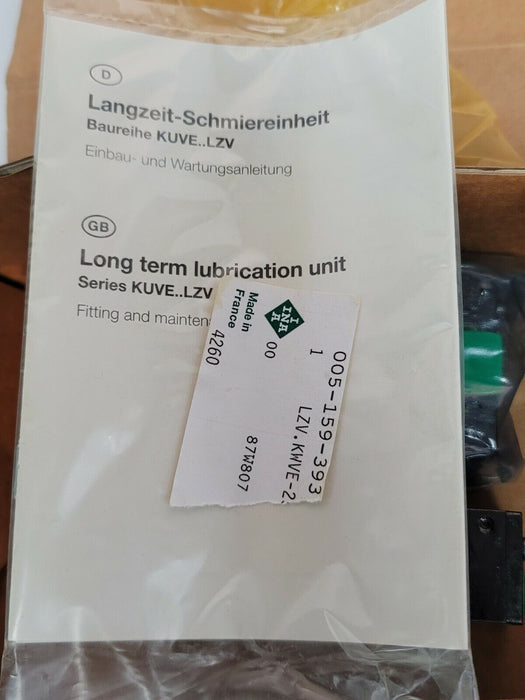 BOX OF 2 NIB INA KWVE25-H-LZV+PP2 LINEAR CARRIAGE BEARINGS 005-286-530
