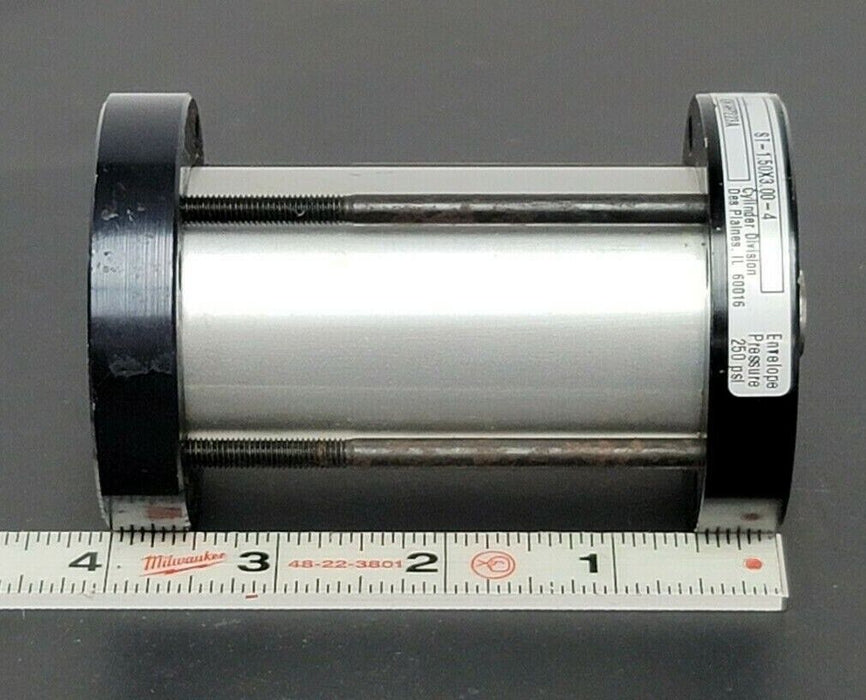 LOT OF 3 LIN-ACT ST-1.50X3.00-4 CYLINDERS 250PSI