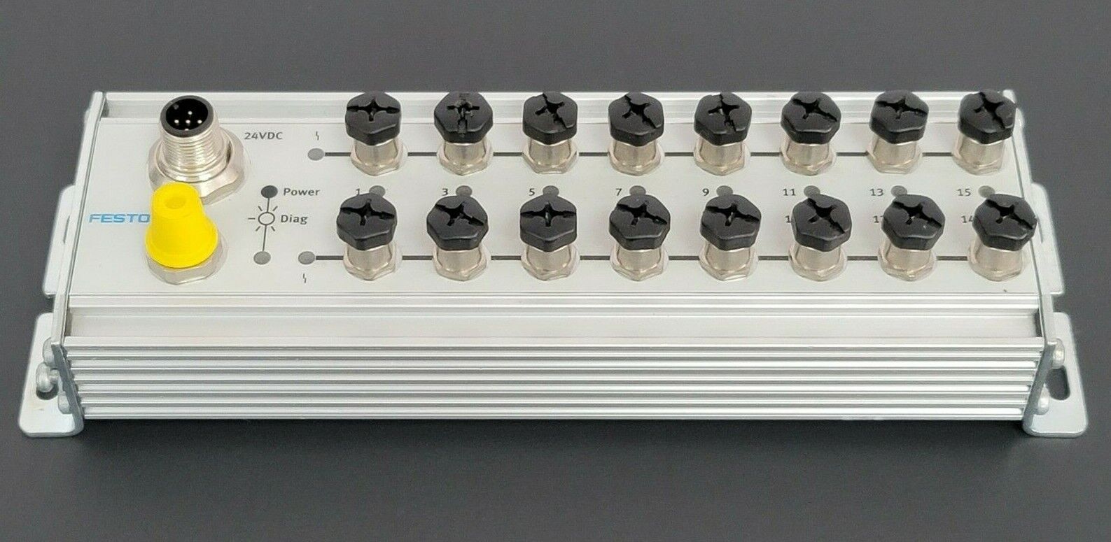 NEW FESTO CP-E16-M8-Z POWER SUPPLY 16 INPUTS 3 PIN 24VDC,189670 HW: 08.99