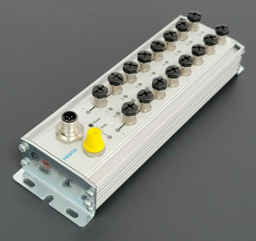 NEW FESTO CP-E16-M8-Z POWER SUPPLY 16 INPUTS 3 PIN 24VDC,189670 HW: 08.99