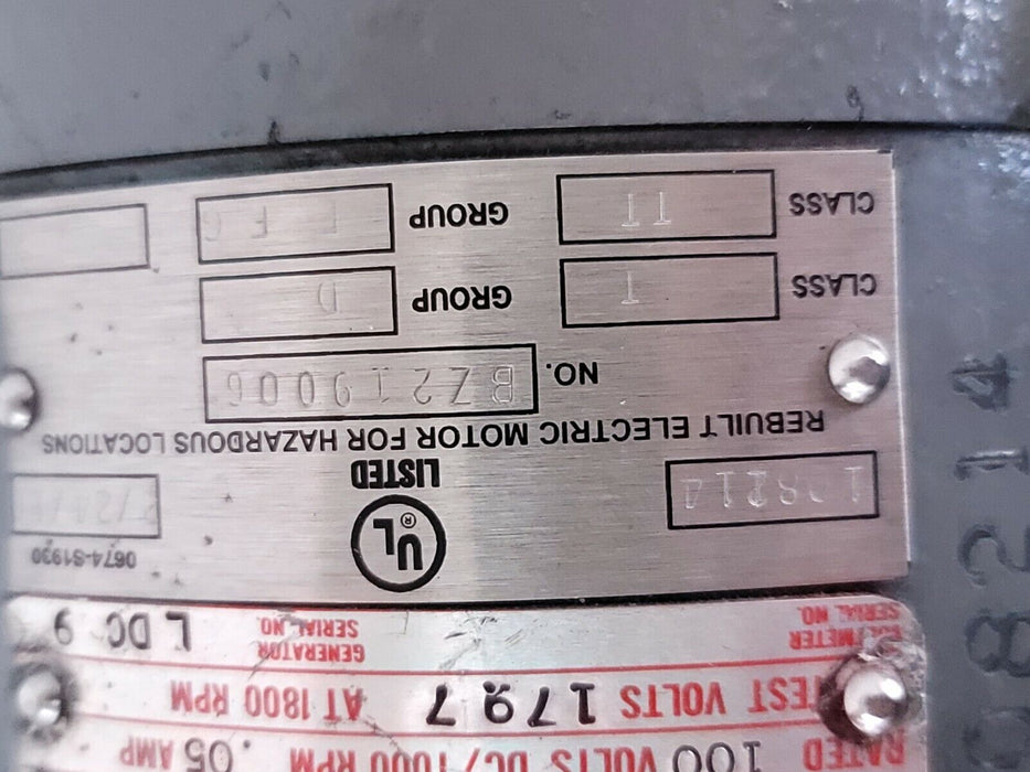 SYRON DBA020 DOUBLE BLANK ANALYZER 120VAC S/N:003