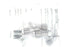 NEW TB WOOD'S A15HKA HARDWARE KIT 4 BOLT CL A.B
