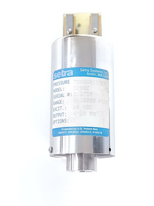 SETRA C280E PRESSURE TRANSMITTER 0-10000 PSIG 24VDC 4-20MA