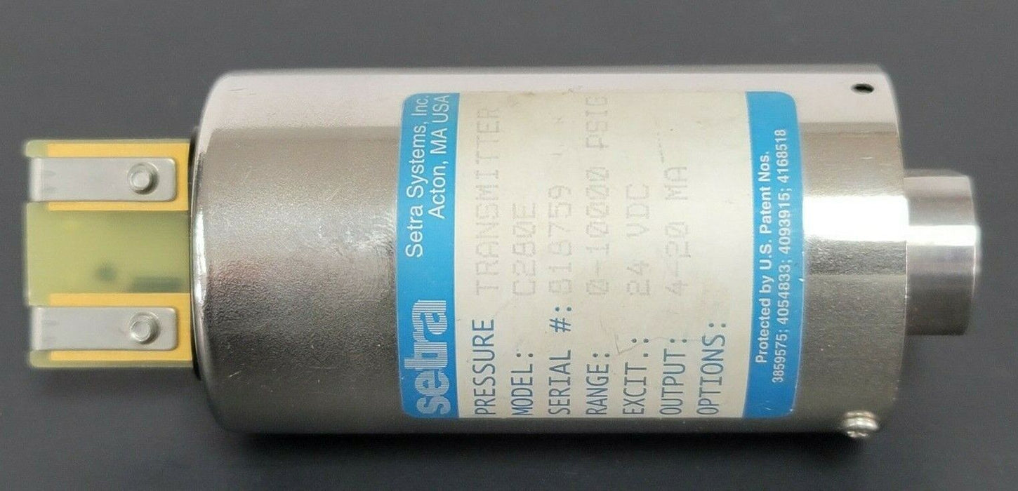 SETRA C280E PRESSURE TRANSMITTER 0-10000 PSIG 24VDC 4-20MA