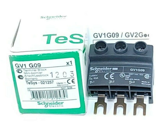 NIB SCHNEIDER ELECTRIC GV1G09 TERMINAL BLOCK GV1 G09