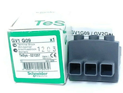 NIB SCHNEIDER ELECTRIC GV1G09 TERMINAL BLOCK GV1 G09