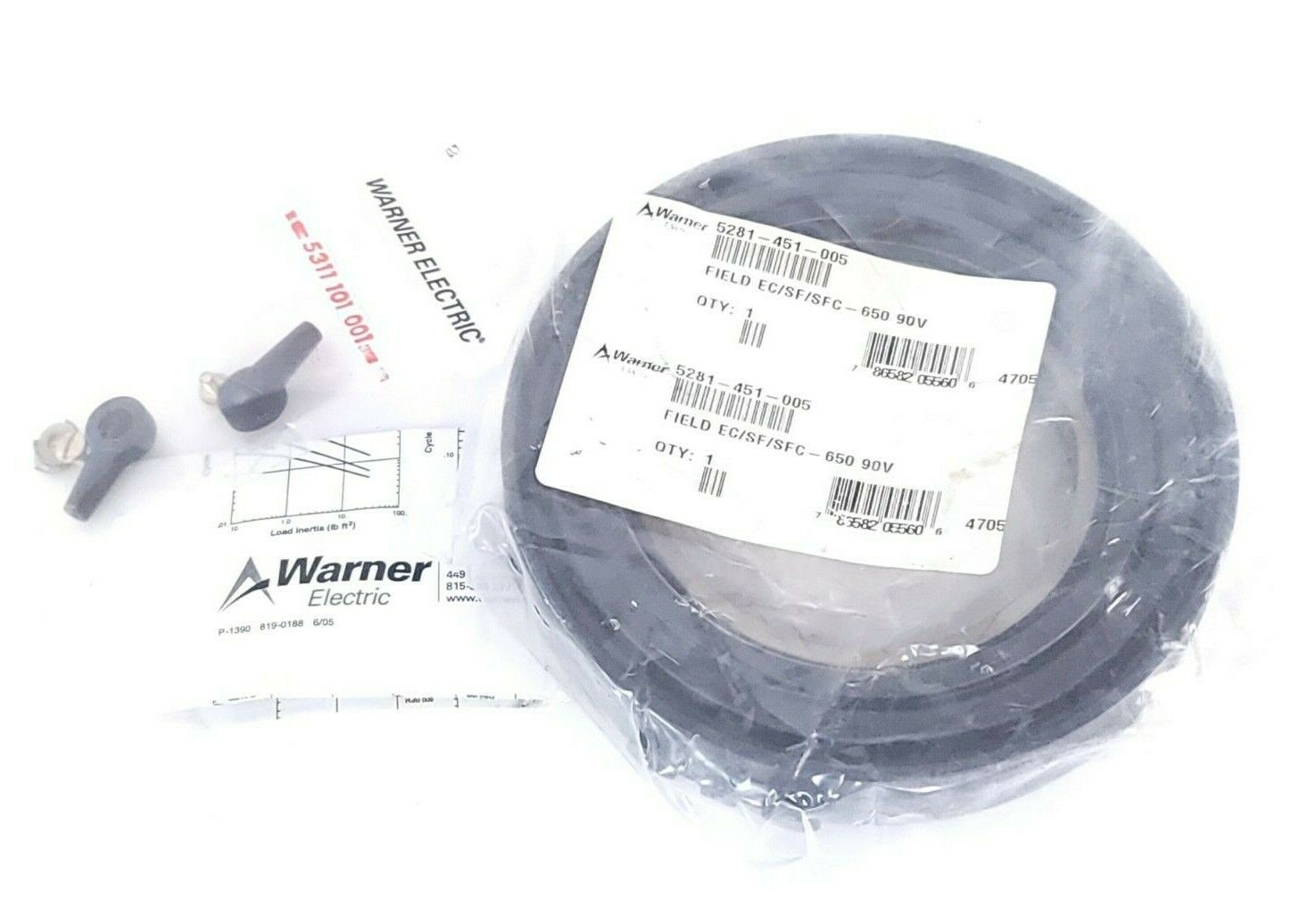 NEW WARNER ELECTRIC 5281-451-005 FIELD EC/SF/SFC-650 90V MODEL EC-650