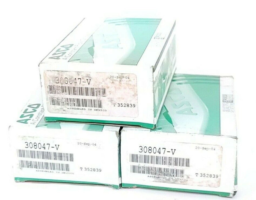 LOT OF 3 NIB ASCO 308047-V REBUILD KITS 308047V